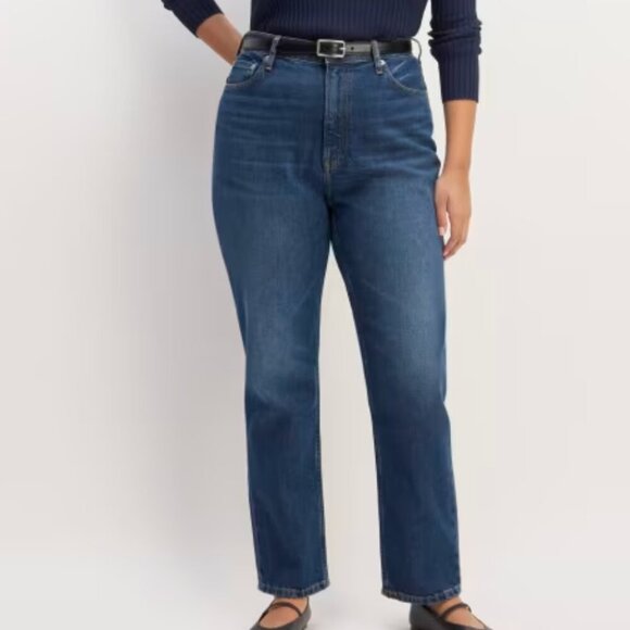 Everlane The Curvy Cheeky Straight Jeans - Picture 2 of 14